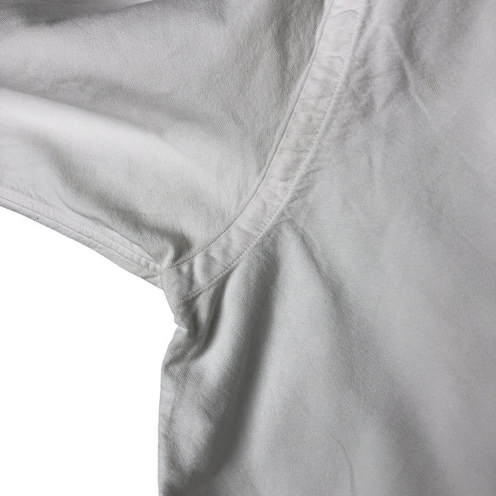 Ralph Lauren CUSTOM FIT long sleeve button down shirt, men's size M cotton white type Vintage Second Hand