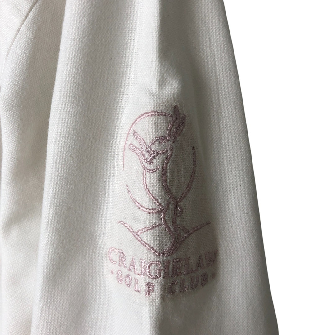 Ralph Lauren POLO by Ralph Lauren YARMOUTH long sleeve button down shirt, men's size M cotton white type Vintage Second Hand