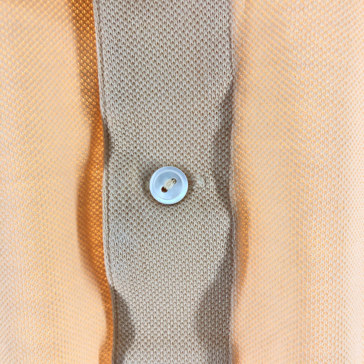 80'S Lacoste LACOSTE short sleeve polo shirt size 5 men's M size vintage cotton orange type Vintage Second Hand