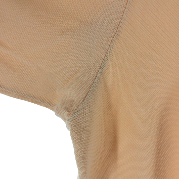 80'S Lacoste LACOSTE short sleeve polo shirt size 5 men's M size vintage cotton orange type Vintage Second Hand