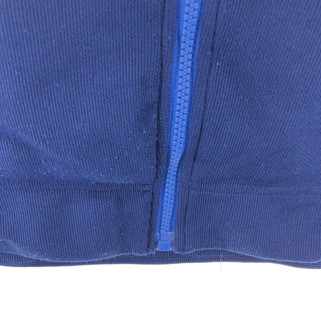 90'S Adidas Back Logo Jersey Track Jacket Men's S Size Vintage polyester navy blue type Vintage Second Hand