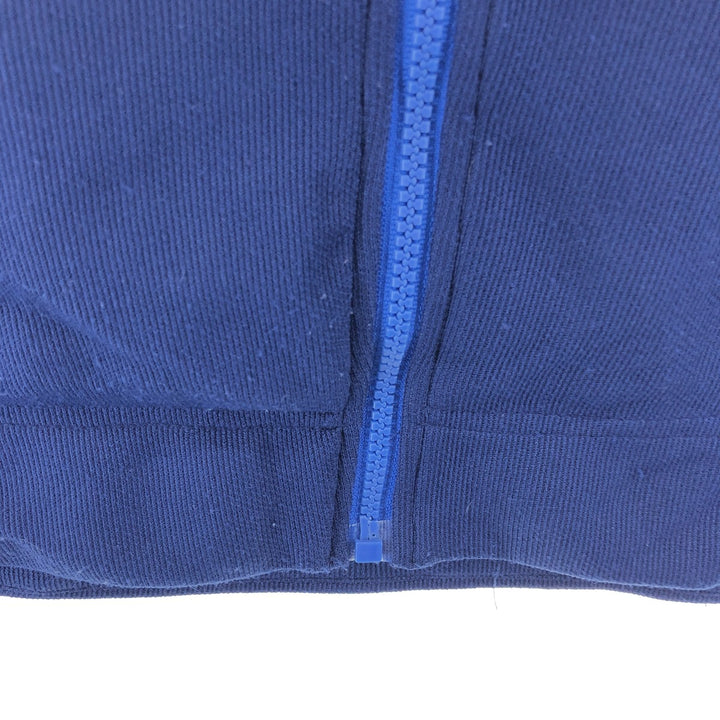 90'S Adidas Back Logo Jersey Track Jacket Men's S Size Vintage polyester navy blue type Vintage Second Hand