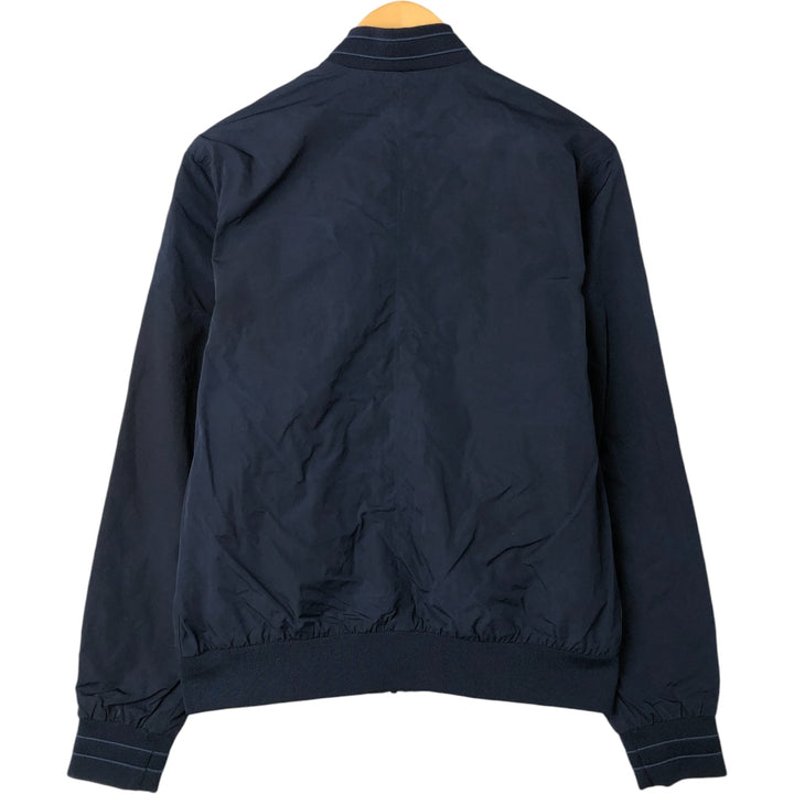 Fred Perry nylon blouson, size M for men Nylon navy blue type Vintage Second Hand