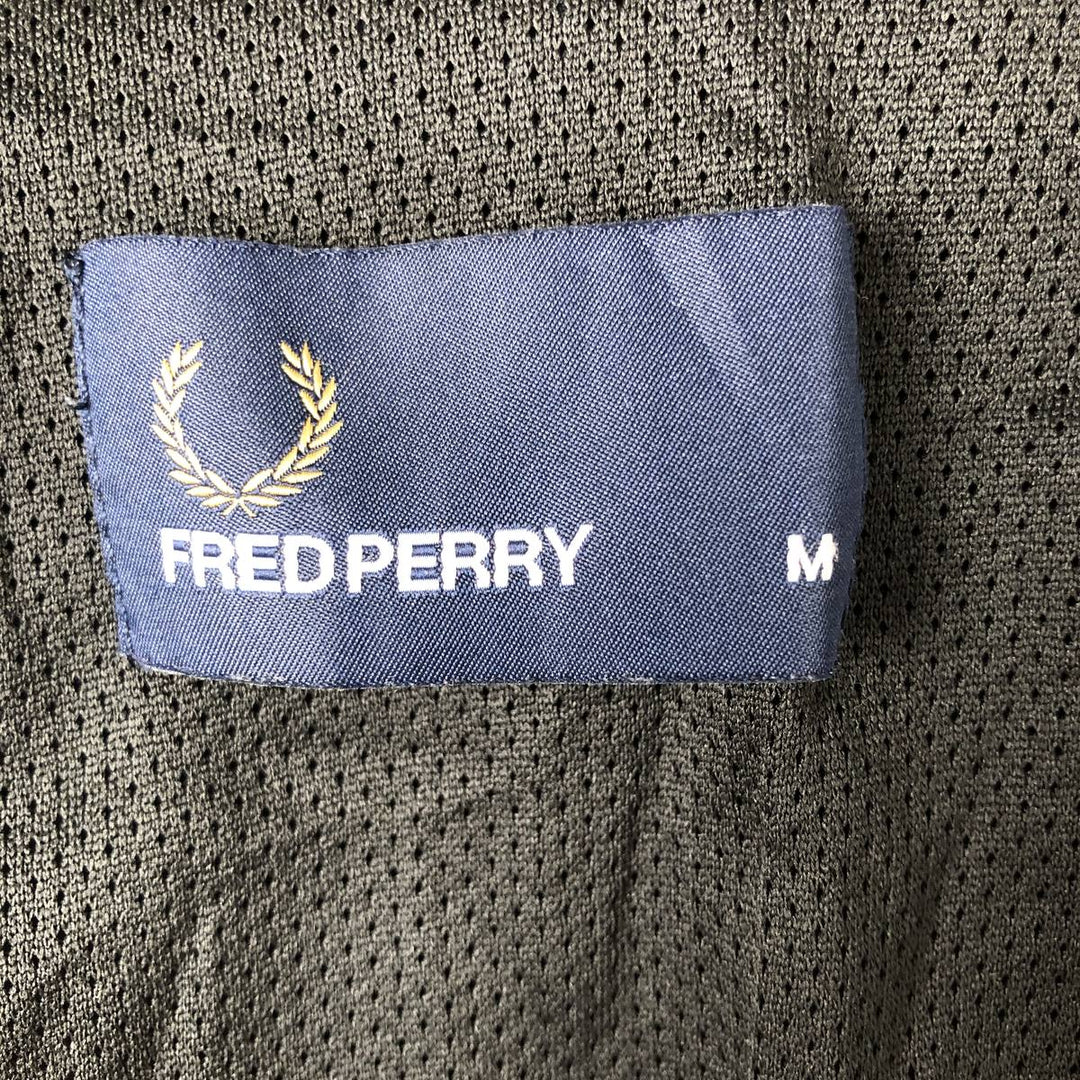 Fred Perry nylon blouson, size M for men Nylon navy blue type Vintage Second Hand