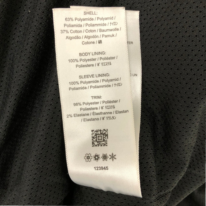 Fred Perry nylon blouson, size M for men Nylon navy blue type Vintage Second Hand