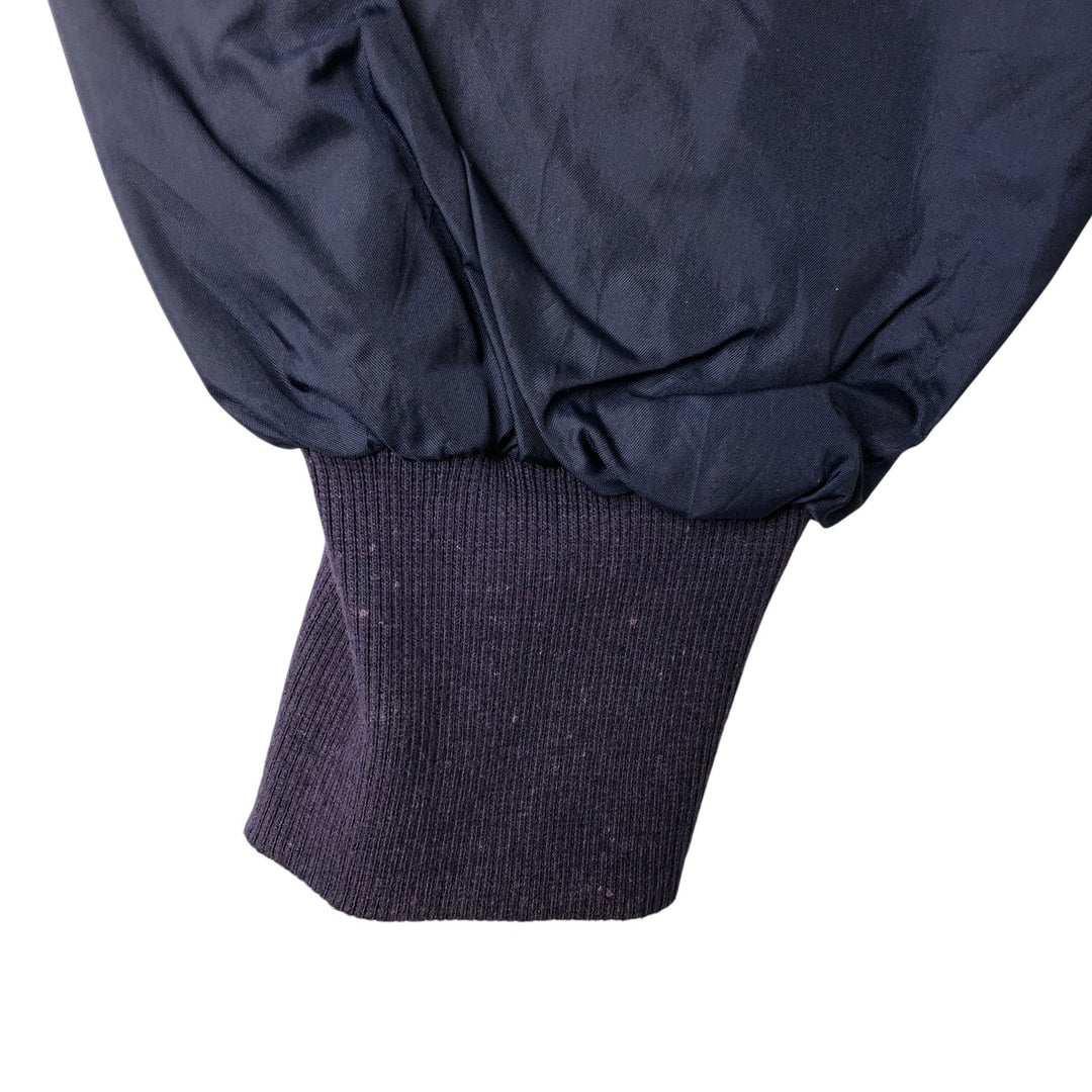 90'S NAUTICA Back Logo Nylon Blouson Men's XL Nylon navy blue type Vintage Second Hand