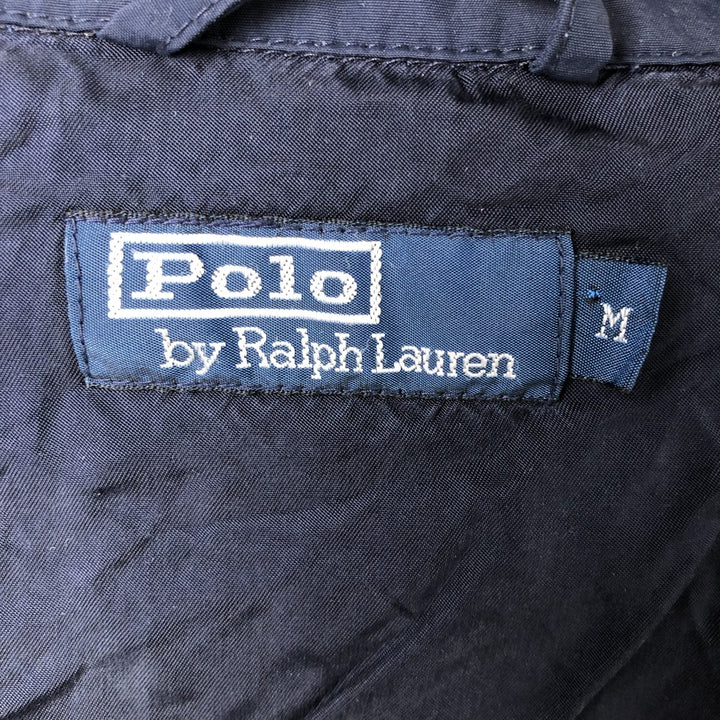 Ralph Lauren POLO by Ralph Lauren stand-up collar nylon jacket, men's size M Nylon navy blue type Vintage Second Hand
