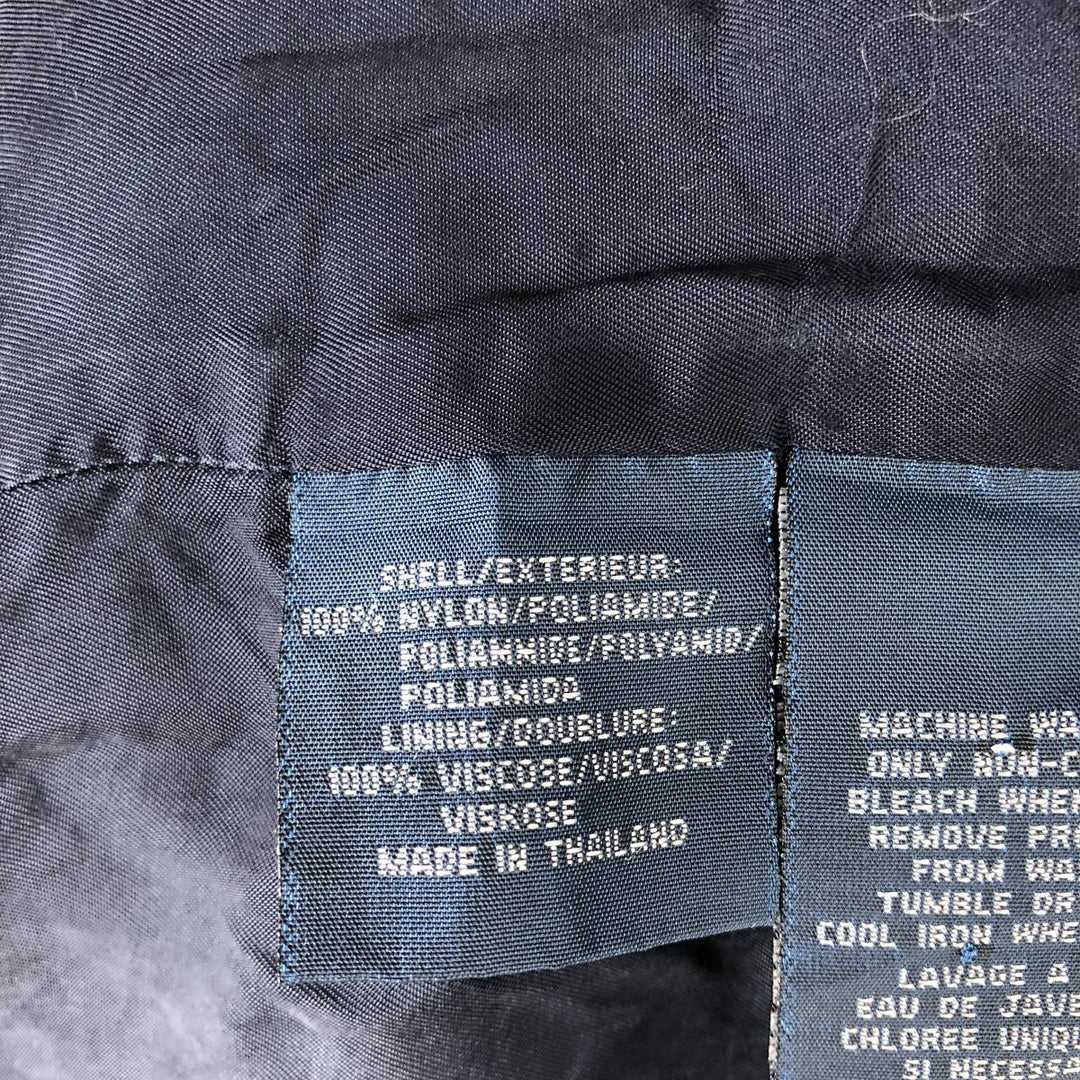 Ralph Lauren POLO by Ralph Lauren stand-up collar nylon jacket, men's size M Nylon navy blue type Vintage Second Hand