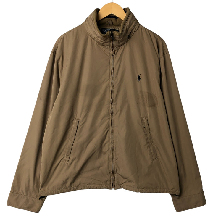 Ralph Lauren POLO by Ralph Lauren windbreaker, men's XL size polyester Beige type Vintage Second Hand