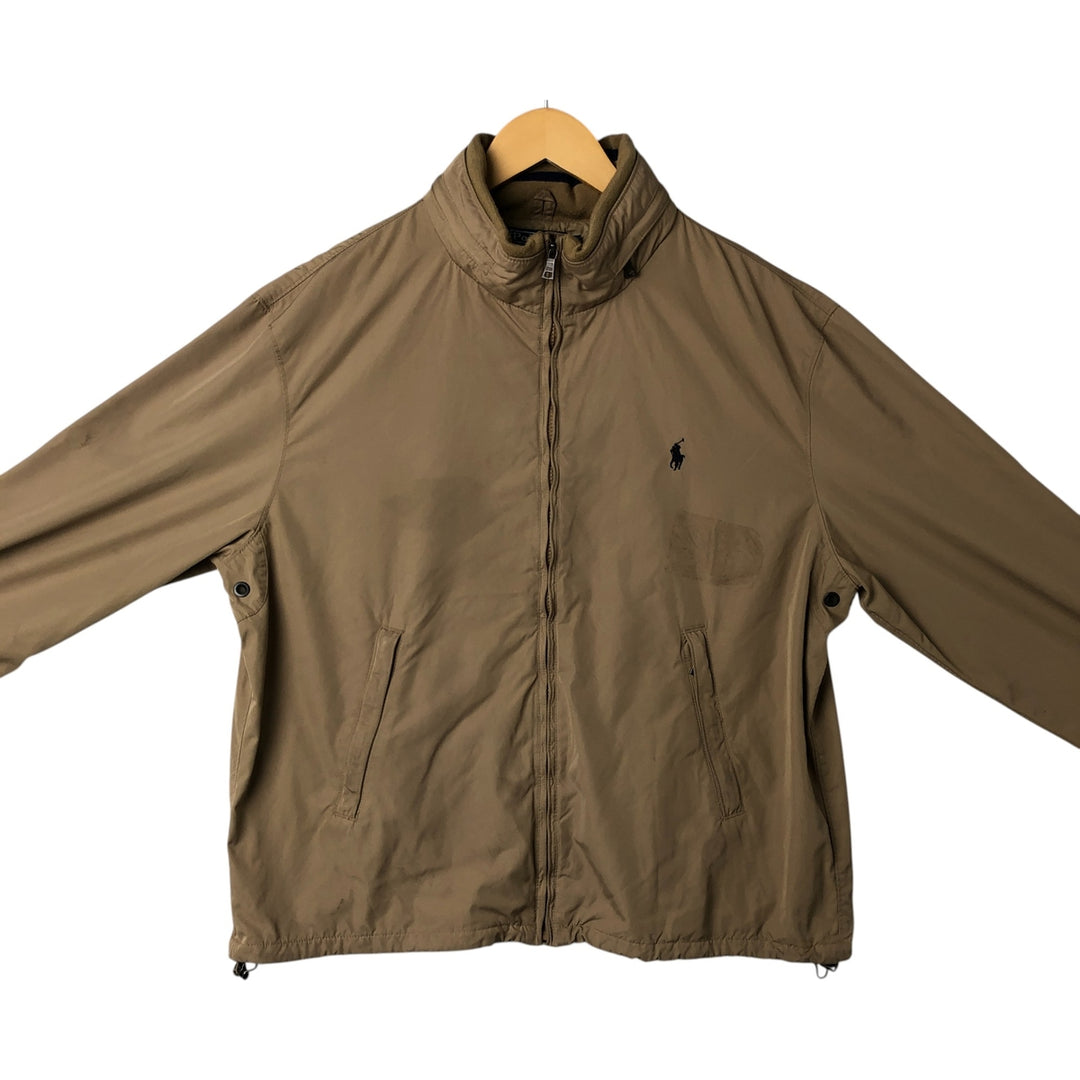 Ralph Lauren POLO by Ralph Lauren windbreaker, men's XL size polyester Beige type Vintage Second Hand