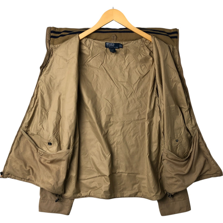 Ralph Lauren POLO by Ralph Lauren windbreaker, men's XL size polyester Beige type Vintage Second Hand