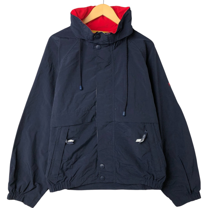 90'S NAUTICA sailing jacket, men's size L Nylon navy blue type Vintage Second Hand