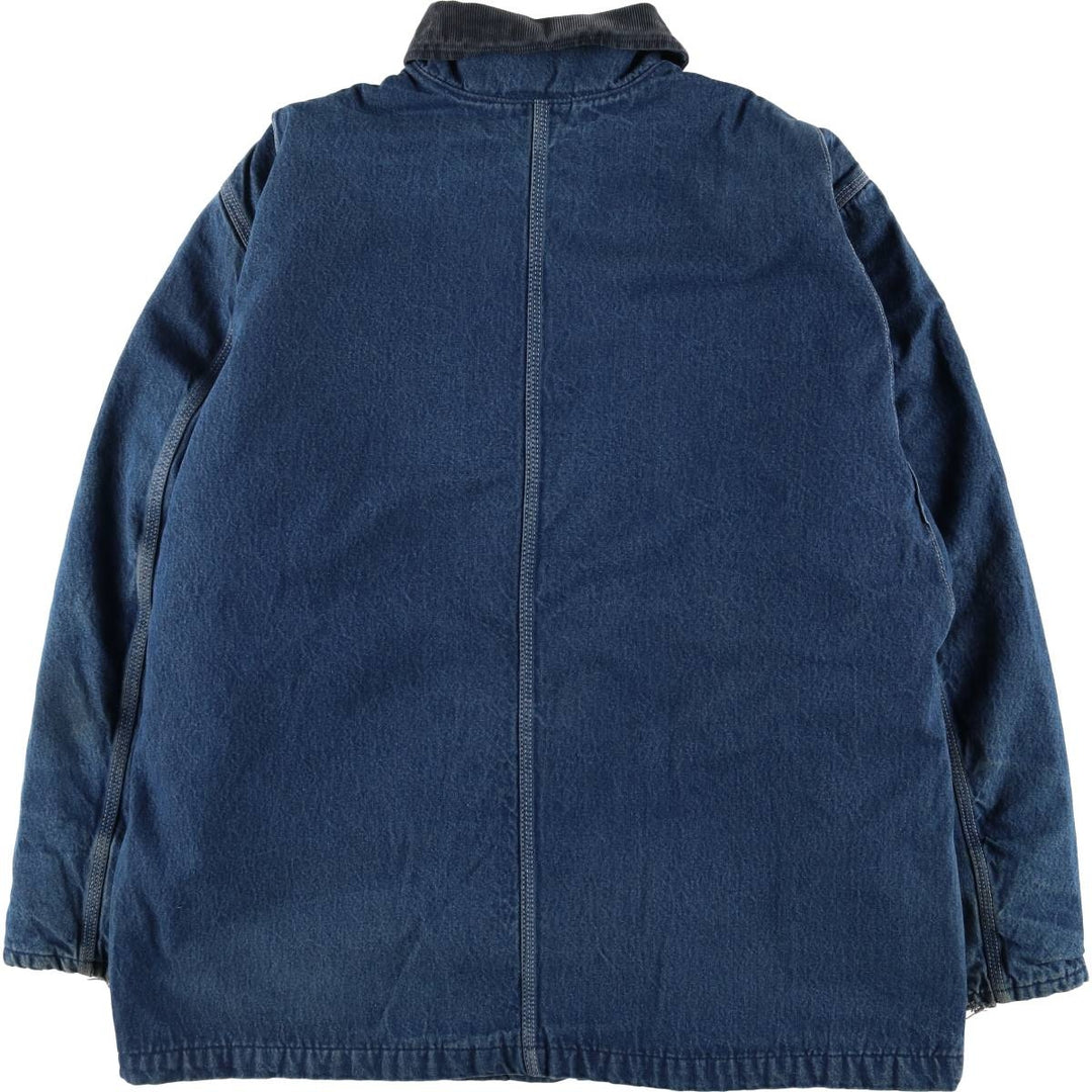 90'S Dickies denim coveralls, men's XL size, vintage unknown blue type Vintage Second Hand