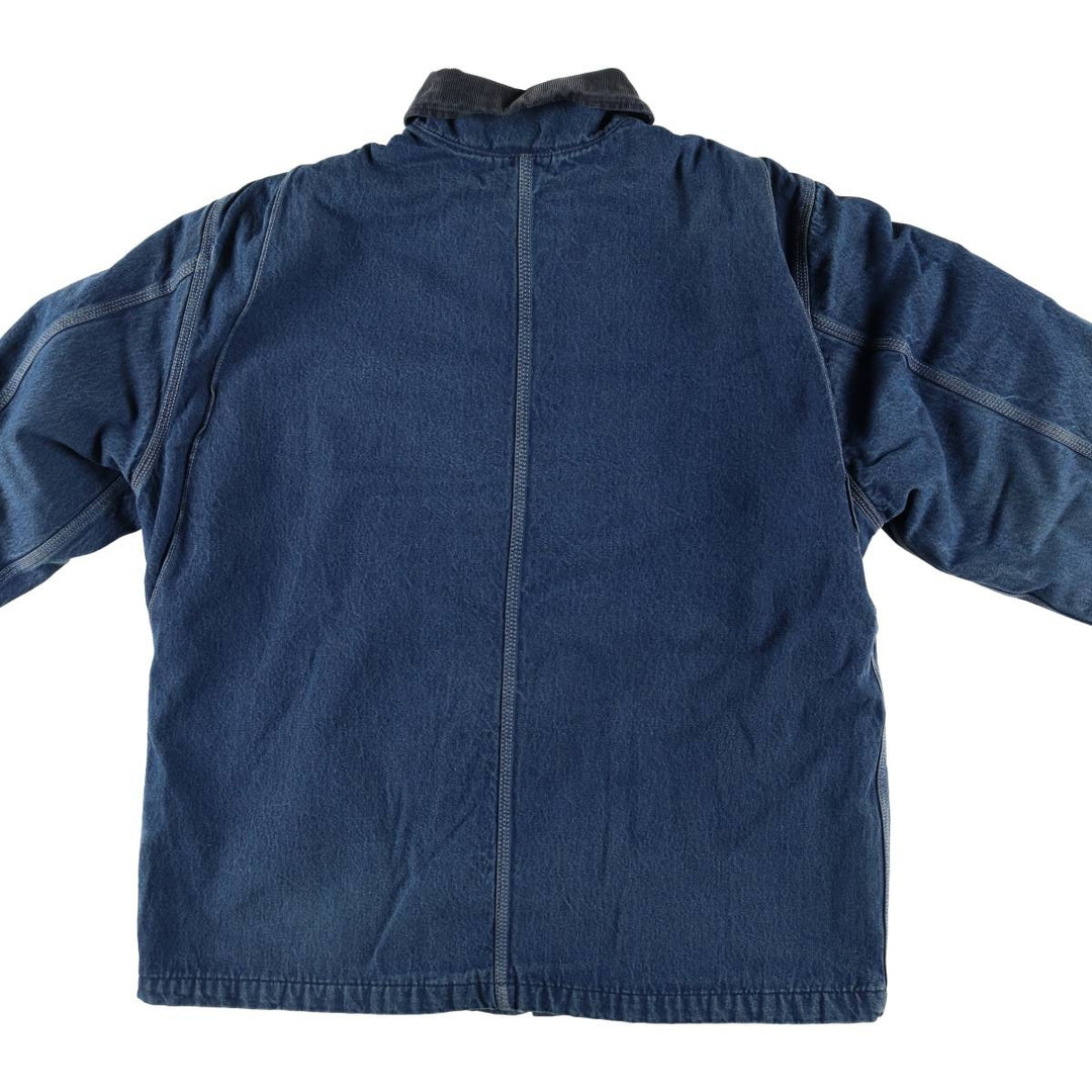 90'S Dickies denim coveralls, men's XL size, vintage unknown blue type Vintage Second Hand