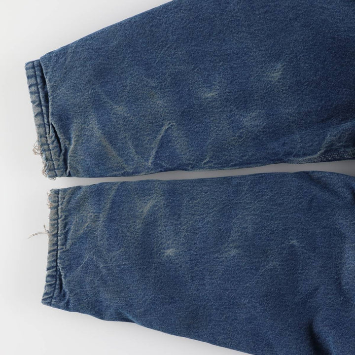 90'S Dickies denim coveralls, men's XL size, vintage unknown blue type Vintage Second Hand