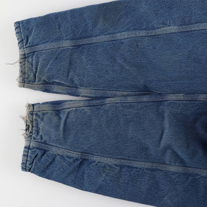 90'S Dickies denim coveralls, men's XL size, vintage unknown blue type Vintage Second Hand