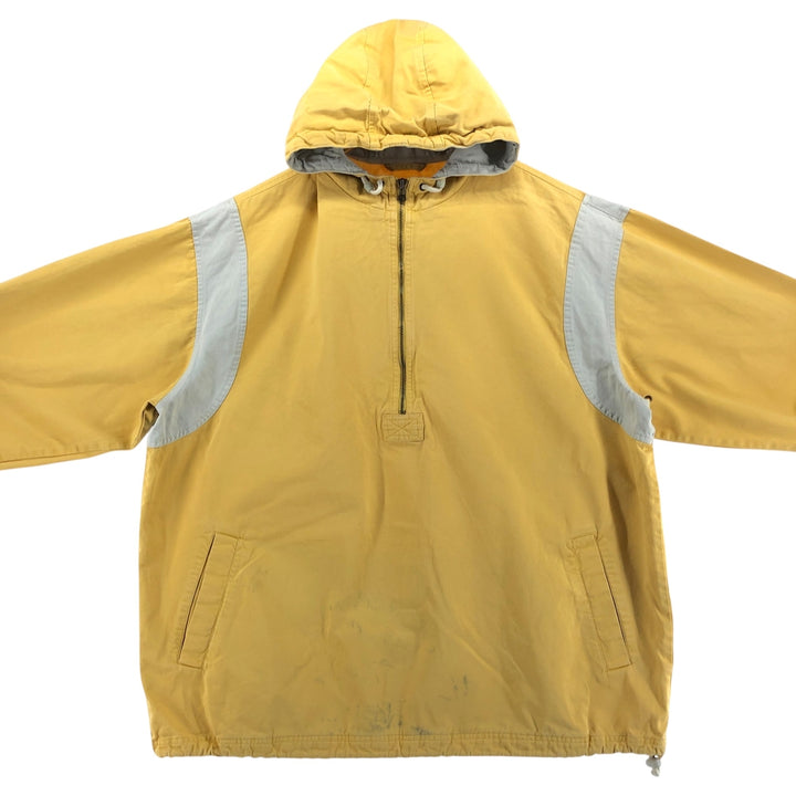 90'S Nike Anorak Parka Men's XL Vintage cotton yellow type Vintage Second Hand