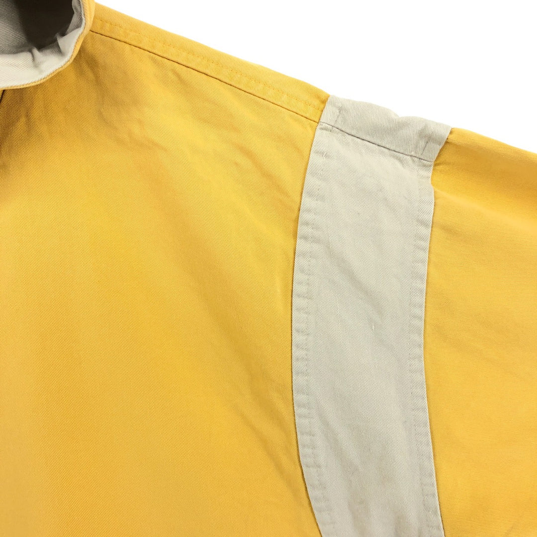 90'S Nike Anorak Parka Men's XL Vintage cotton yellow type Vintage Second Hand