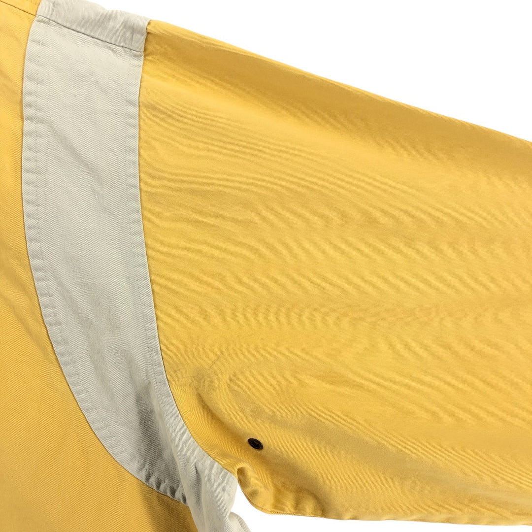 90'S Nike Anorak Parka Men's XL Vintage cotton yellow type Vintage Second Hand