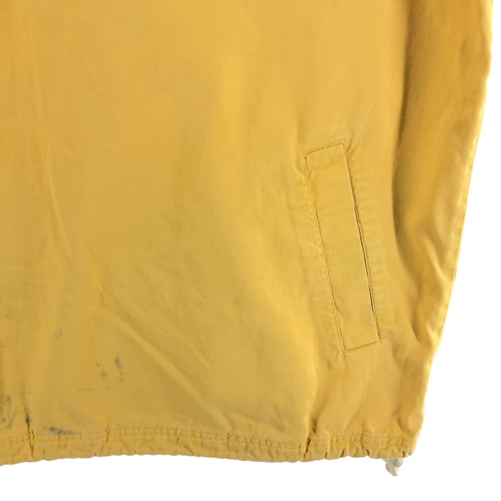 90'S Nike Anorak Parka Men's XL Vintage cotton yellow type Vintage Second Hand