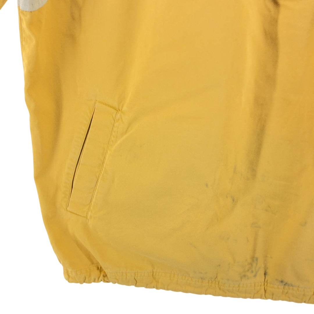 90'S Nike Anorak Parka Men's XL Vintage cotton yellow type Vintage Second Hand