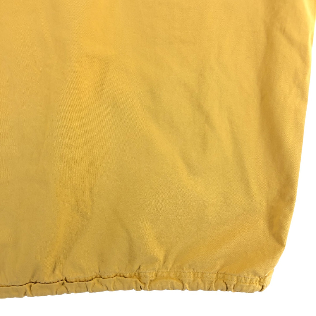 90'S Nike Anorak Parka Men's XL Vintage cotton yellow type Vintage Second Hand