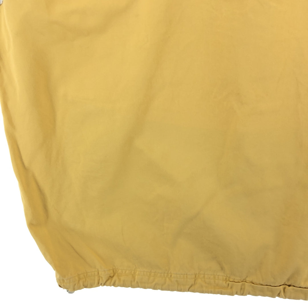 90'S Nike Anorak Parka Men's XL Vintage cotton yellow type Vintage Second Hand