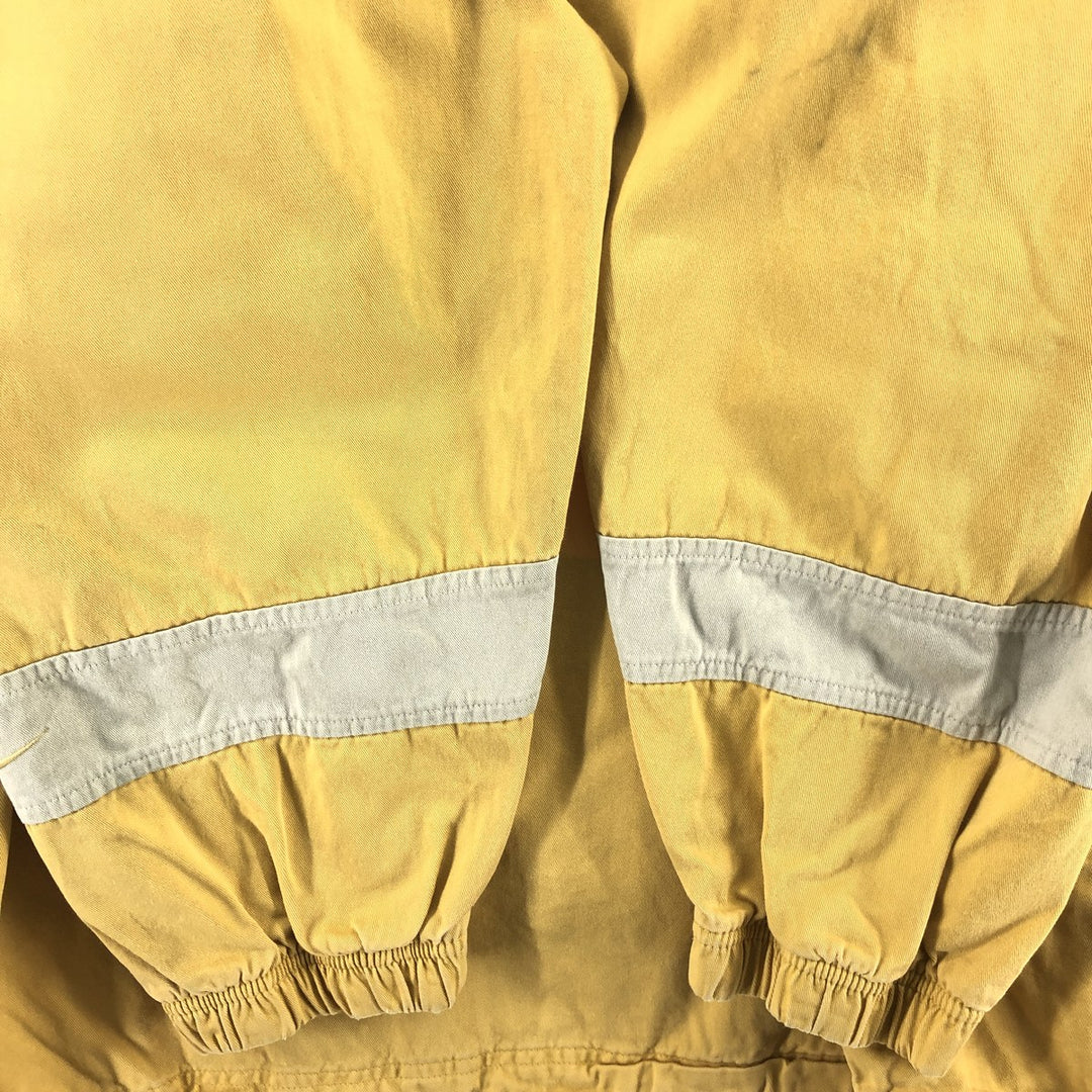 90'S Nike Anorak Parka Men's XL Vintage cotton yellow type Vintage Second Hand