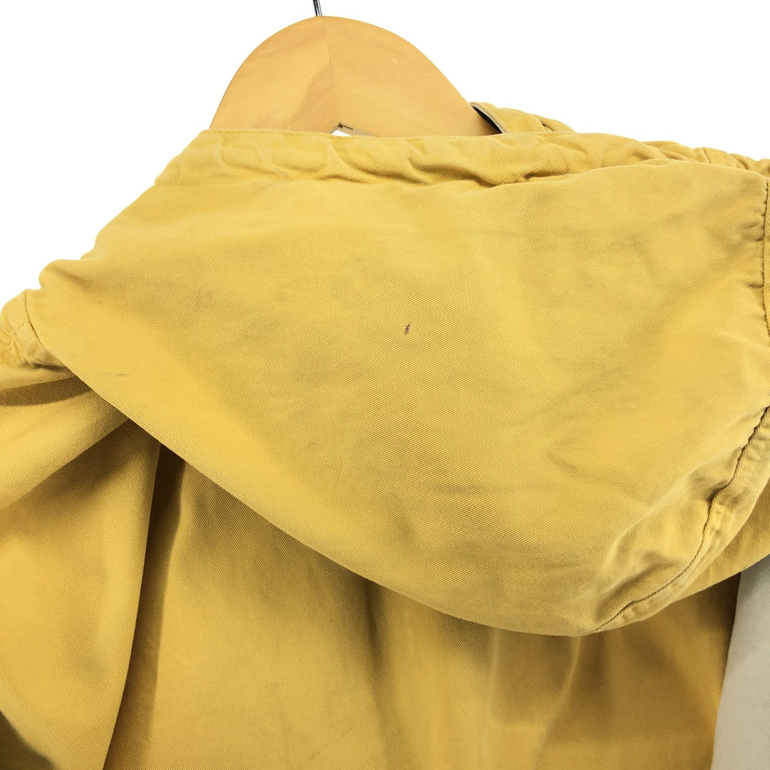 90'S Nike Anorak Parka Men's XL Vintage cotton yellow type Vintage Second Hand