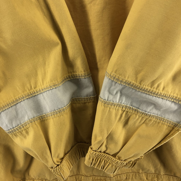 90'S Nike Anorak Parka Men's XL Vintage cotton yellow type Vintage Second Hand