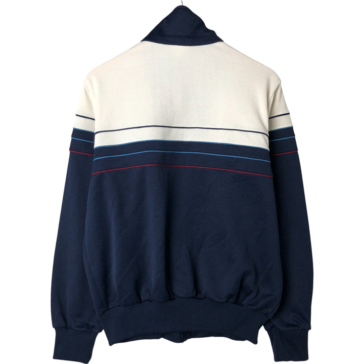 Vintage 70'S adidas track jacket, size L, men's unknown white type Vintage Second Hand