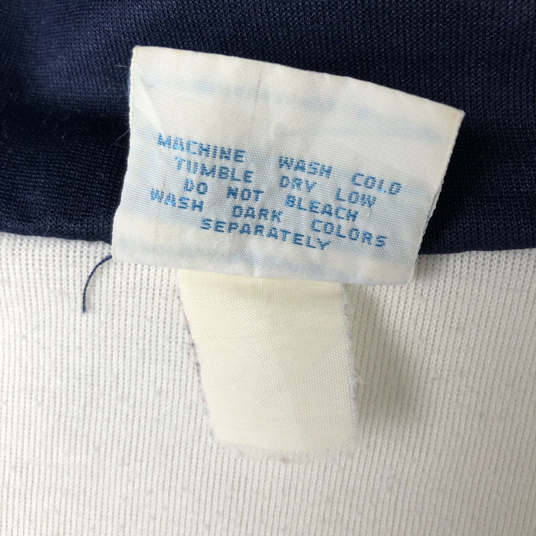 Vintage 70'S adidas track jacket, size L, men's unknown white type Vintage Second Hand