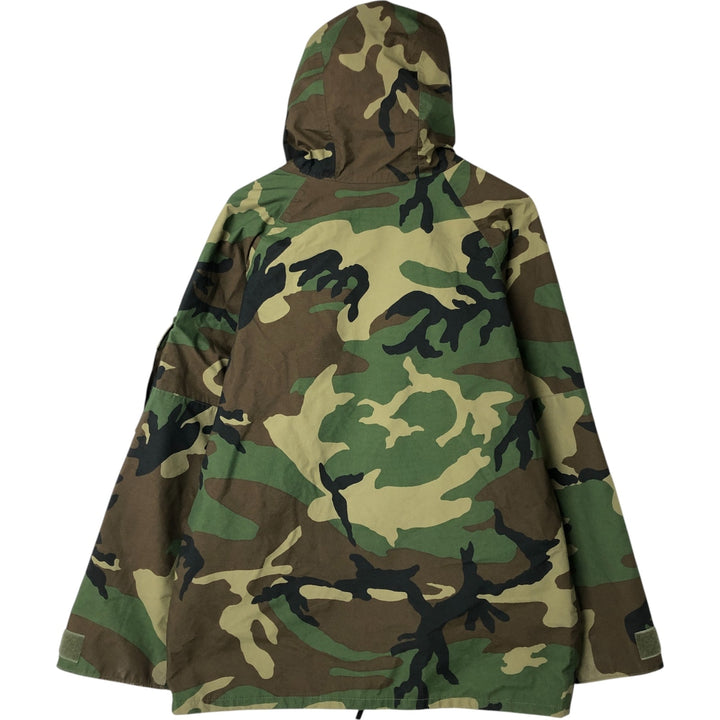 Civilian product ECWCS late model camouflage pattern woodland camo military Gore-Tex parka MEDIUM-REGULAR equivalent to men's M Nylon Khaki type Vintage Second Hand