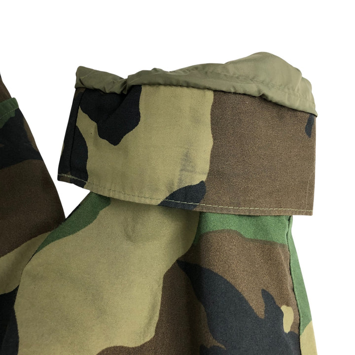Civilian product ECWCS late model camouflage pattern woodland camo military Gore-Tex parka MEDIUM-REGULAR equivalent to men's M Nylon Khaki type Vintage Second Hand