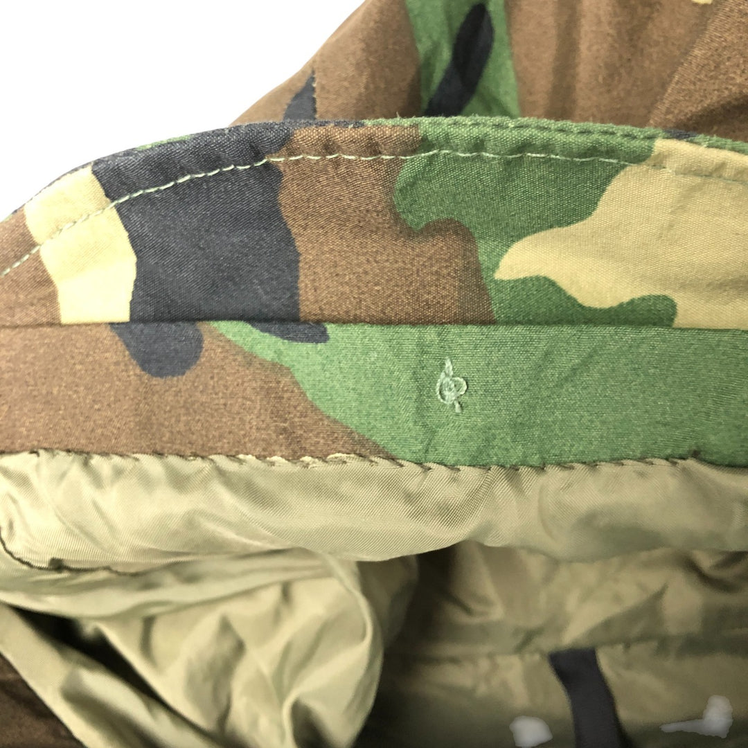 Civilian product ECWCS late model camouflage pattern woodland camo military Gore-Tex parka MEDIUM-REGULAR equivalent to men's M Nylon Khaki type Vintage Second Hand