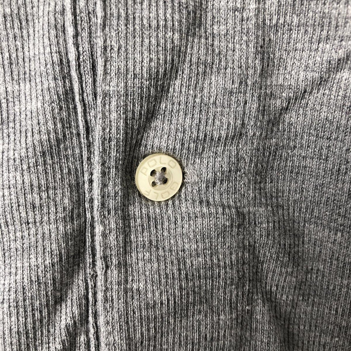 Ralph Lauren POLO GOLF Polo Golf short sleeve polo shirt for men size L cotton gray type Vintage Second Hand