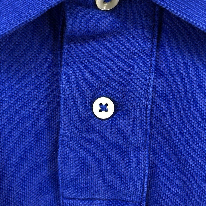 Ralph Lauren POLO RALPH LAUREN CUSTOM SLIM FIT Big Pony Short Sleeve Polo Shirt Men's XL cotton blue type Vintage Second Hand