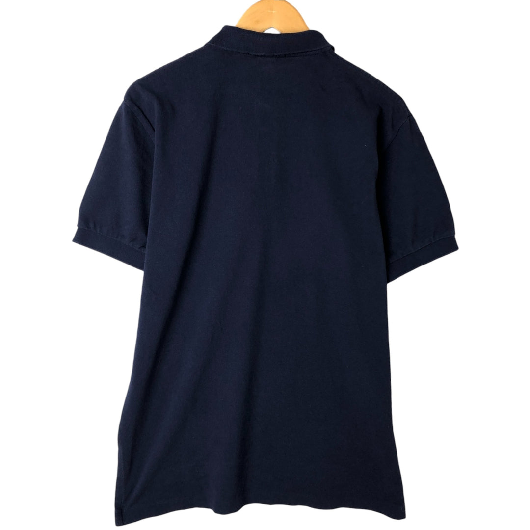 Ralph Lauren POLO by Ralph Lauren short sleeve polo shirt, men's size L cotton navy blue type Vintage Second Hand