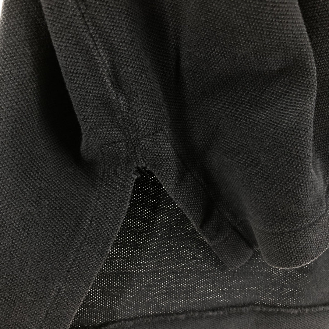 Ralph Lauren POLO by Ralph Lauren short sleeve polo shirt, men's size M cotton black type Vintage Second Hand