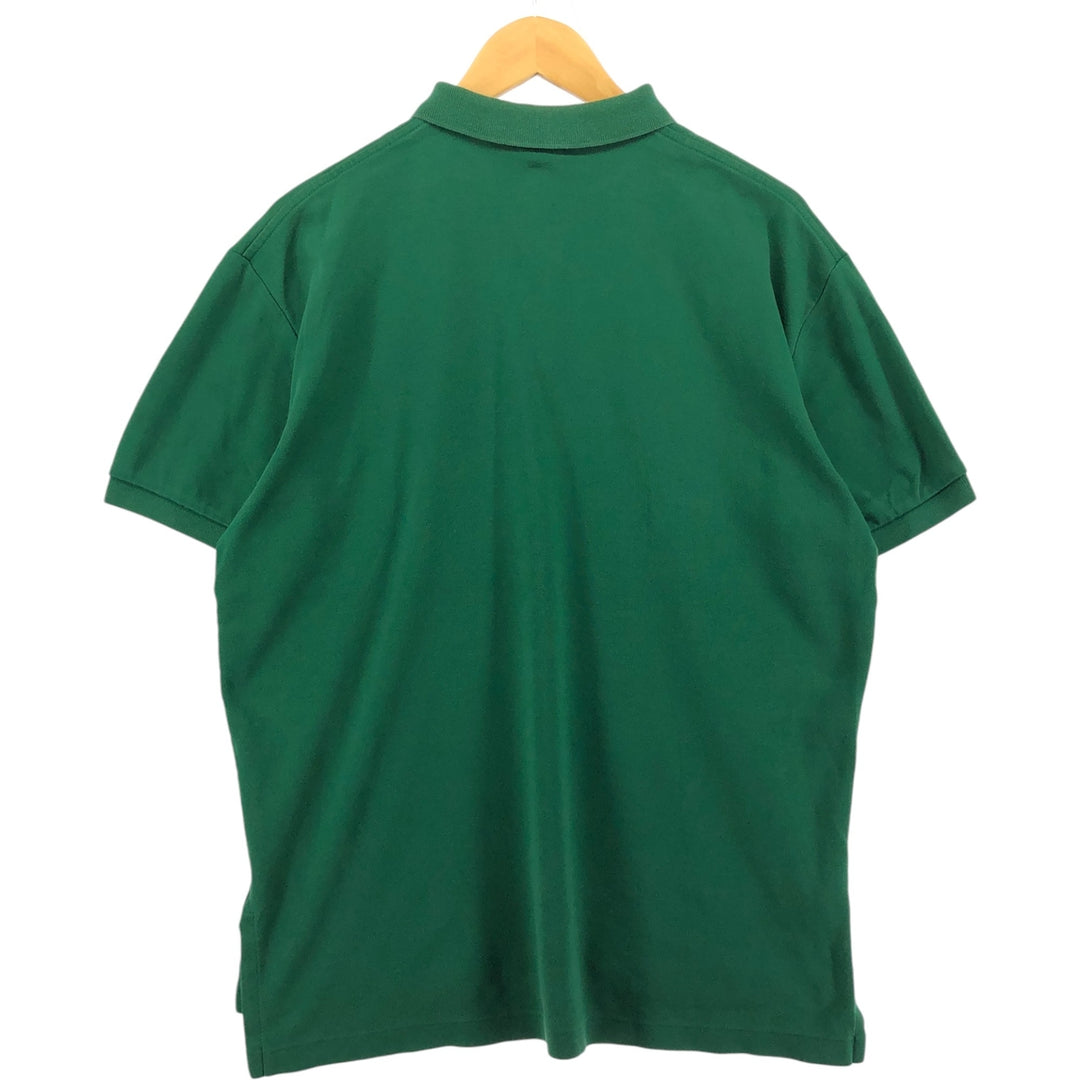 Ralph Lauren POLO by Ralph Lauren short sleeve polo shirt, men's size M cotton green type Vintage Second Hand