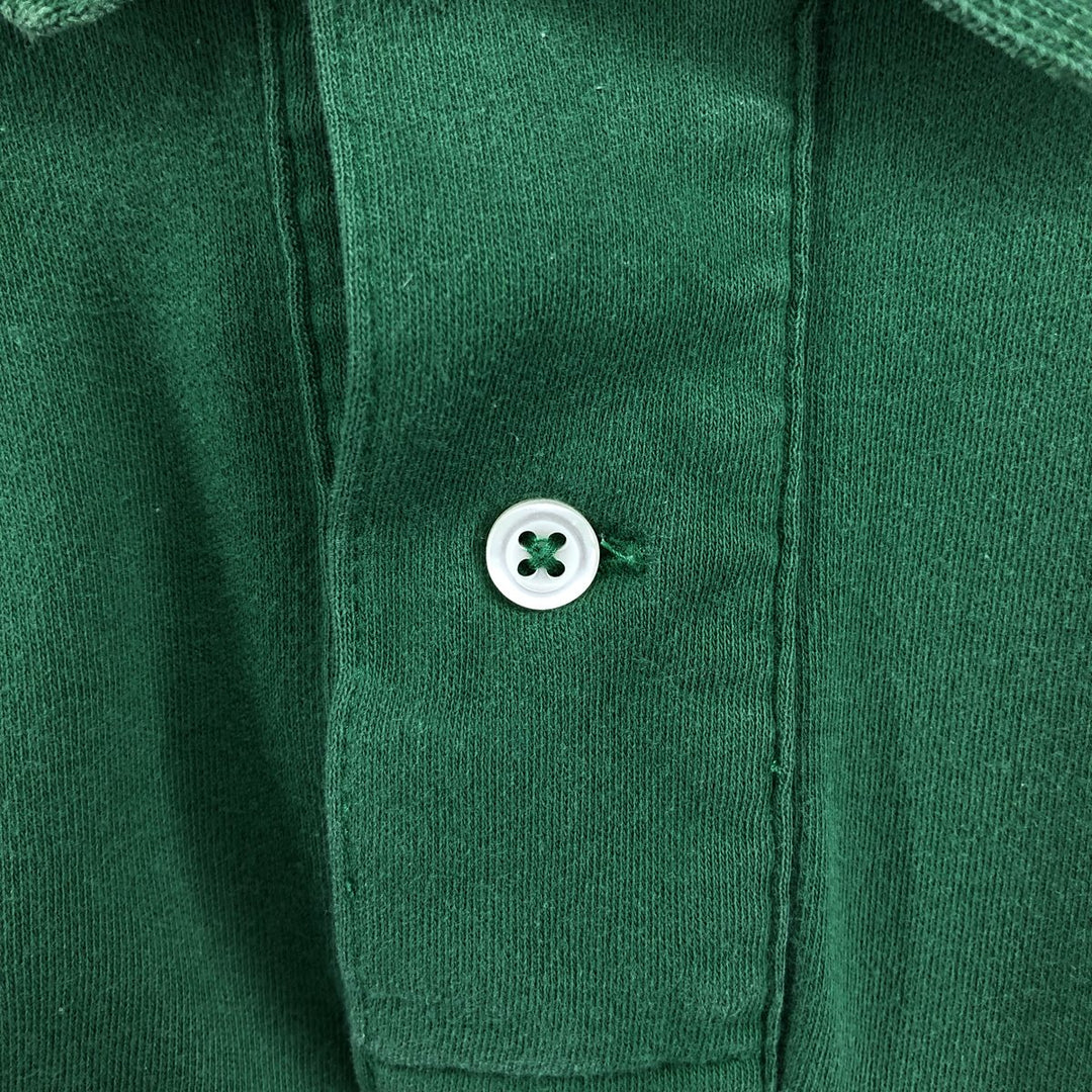 Ralph Lauren POLO by Ralph Lauren short sleeve polo shirt, men's size M cotton green type Vintage Second Hand
