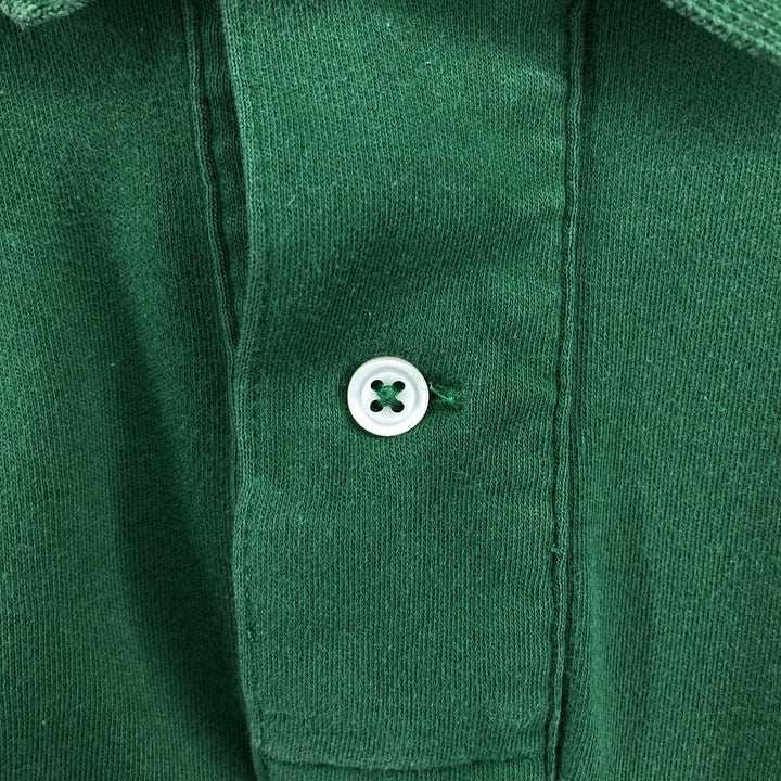 Ralph Lauren POLO by Ralph Lauren short sleeve polo shirt, men's size M cotton green type Vintage Second Hand