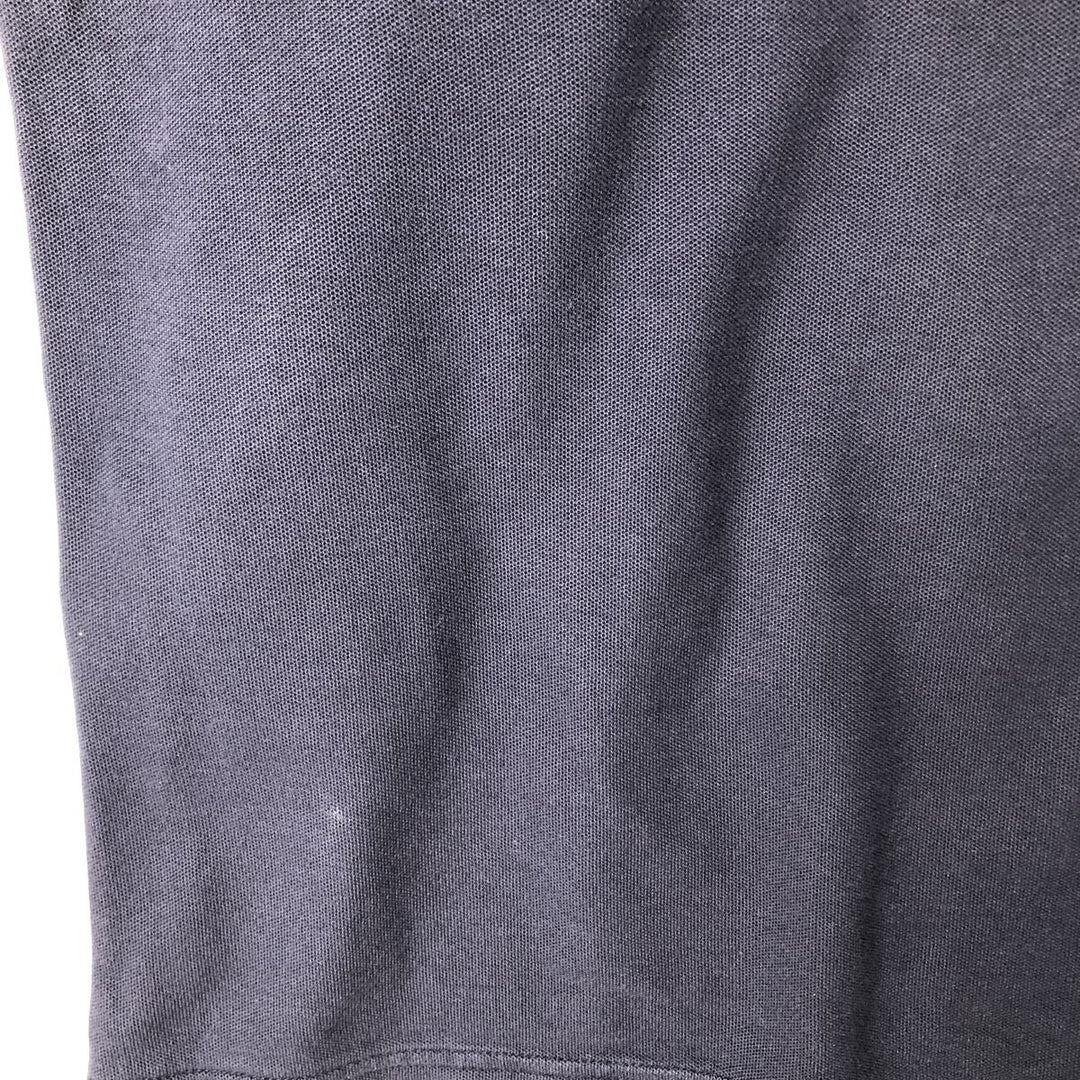 Lacoste LACOSTE Short Sleeve Polo Shirt No. 7 Men's XXL cotton navy blue type Vintage Second Hand