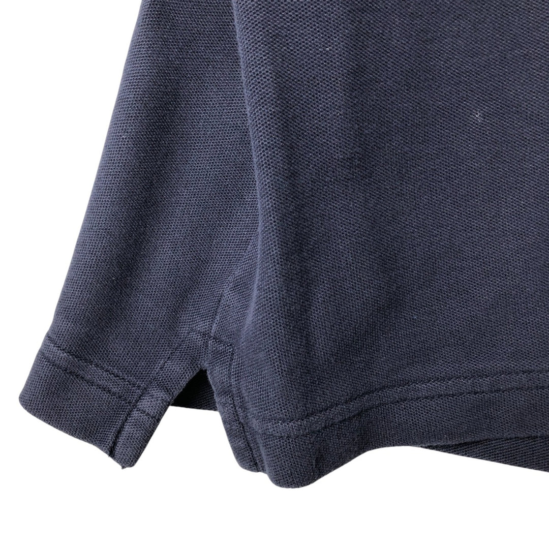 Lacoste LACOSTE Short Sleeve Polo Shirt No. 7 Men's XXL cotton navy blue type Vintage Second Hand