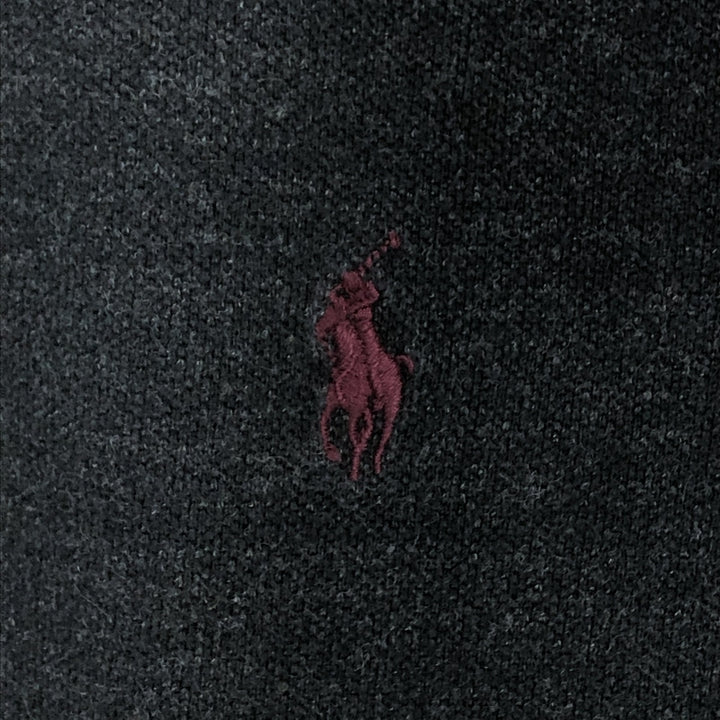 Ralph Lauren POLO RALPH LAUREN CLASSIC FIT short sleeve polo shirt men's XL equivalent cotton black type Vintage Second Hand