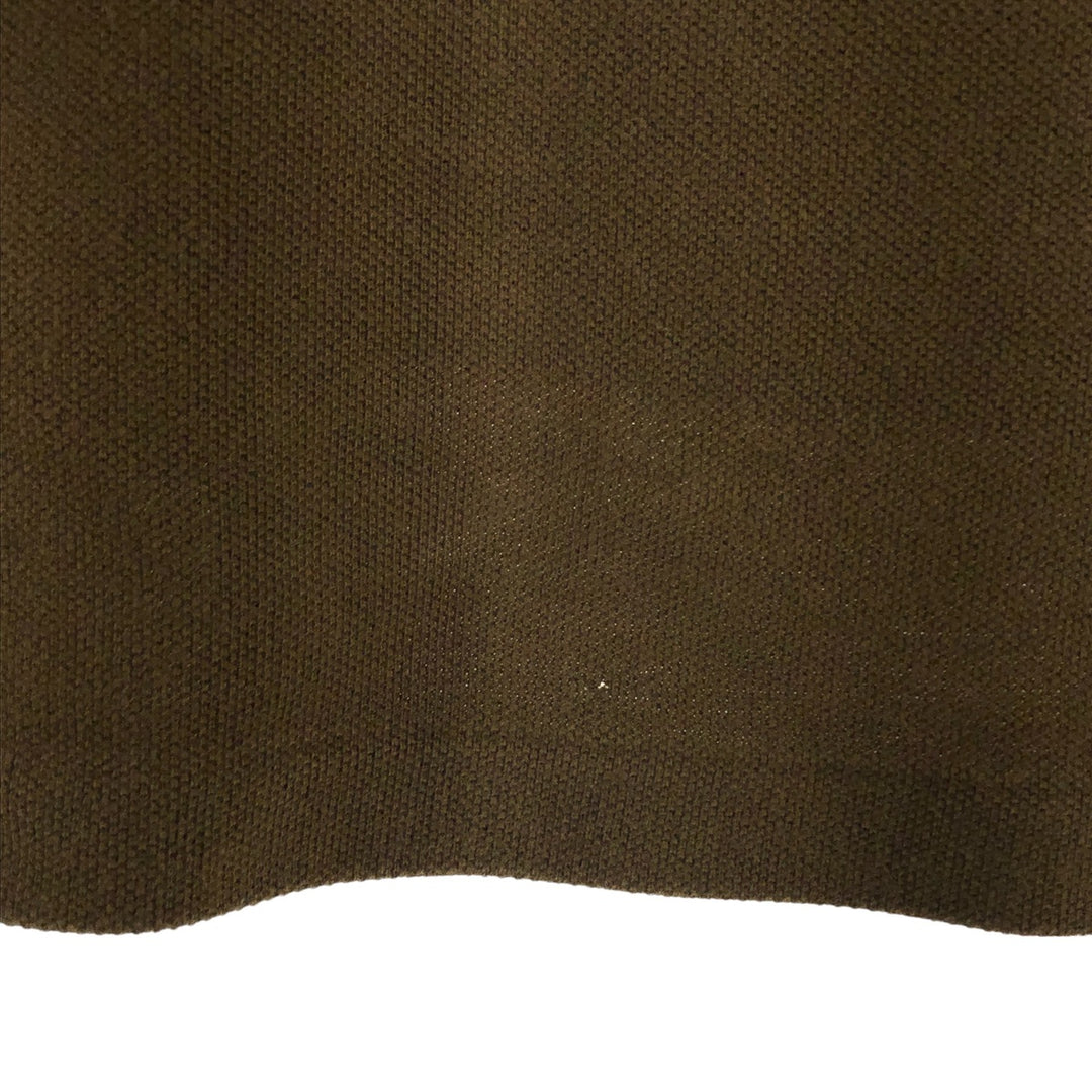 Ralph Lauren POLO by Ralph Lauren short sleeve polo shirt, men's XL size cotton brown type Vintage Second Hand