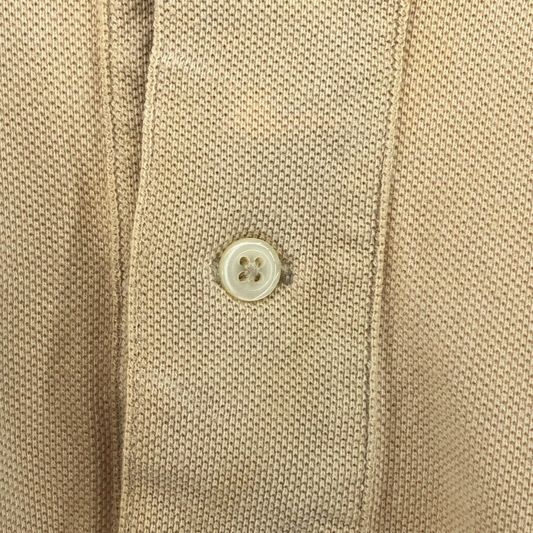 Ralph Lauren POLO by Ralph Lauren short sleeve polo shirt, men's size M cotton Beige type Vintage Second Hand