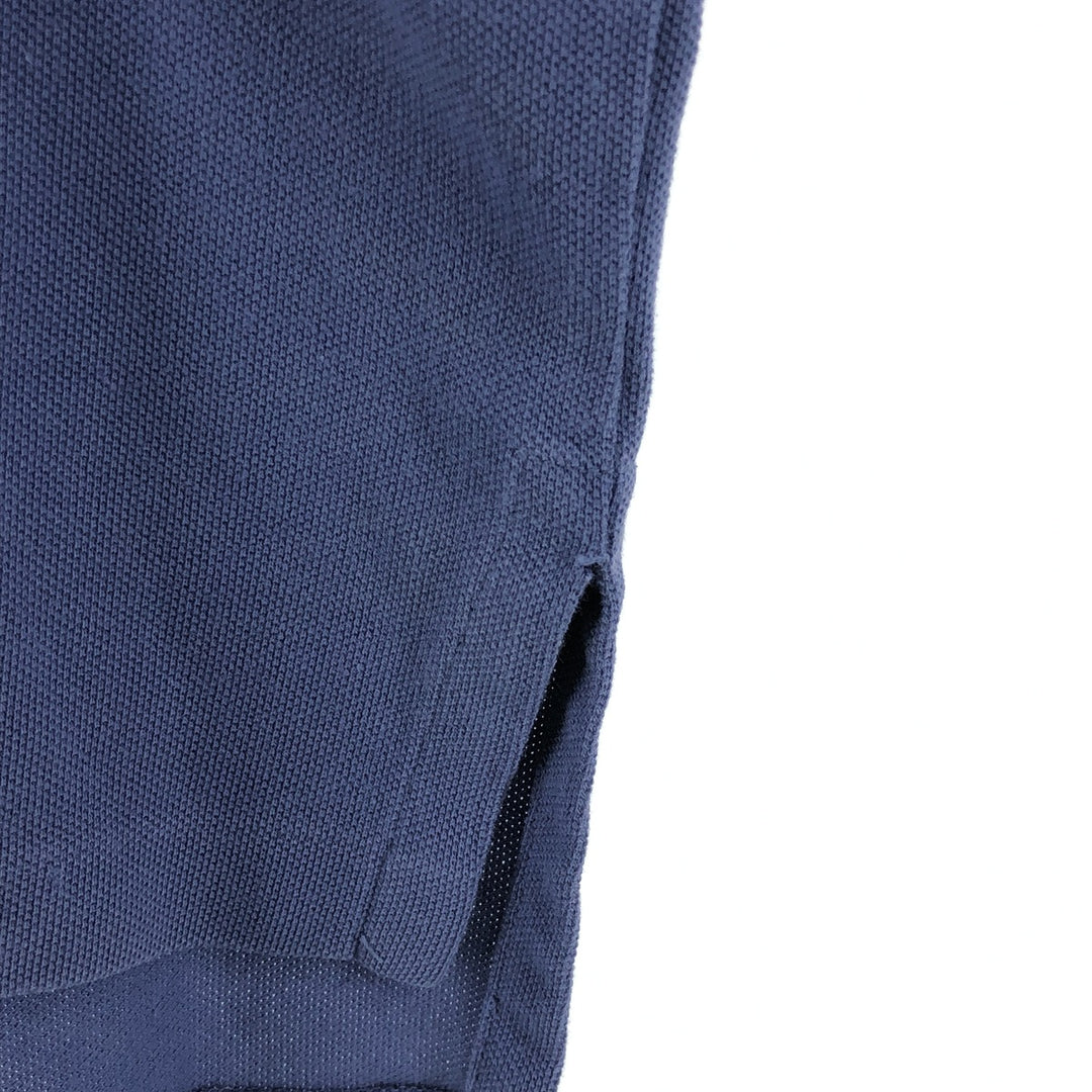 Ralph Lauren POLO by Ralph Lauren CUSTOM FIT short sleeve polo shirt, men's size L cotton Blue type light blue Vintage Second Hand