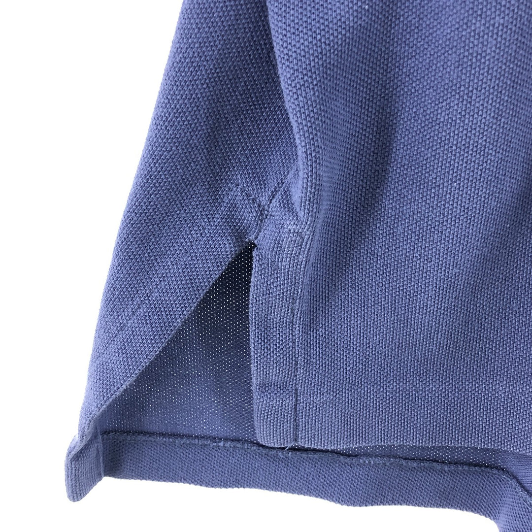 Ralph Lauren POLO by Ralph Lauren CUSTOM FIT short sleeve polo shirt, men's size L cotton Blue type light blue Vintage Second Hand