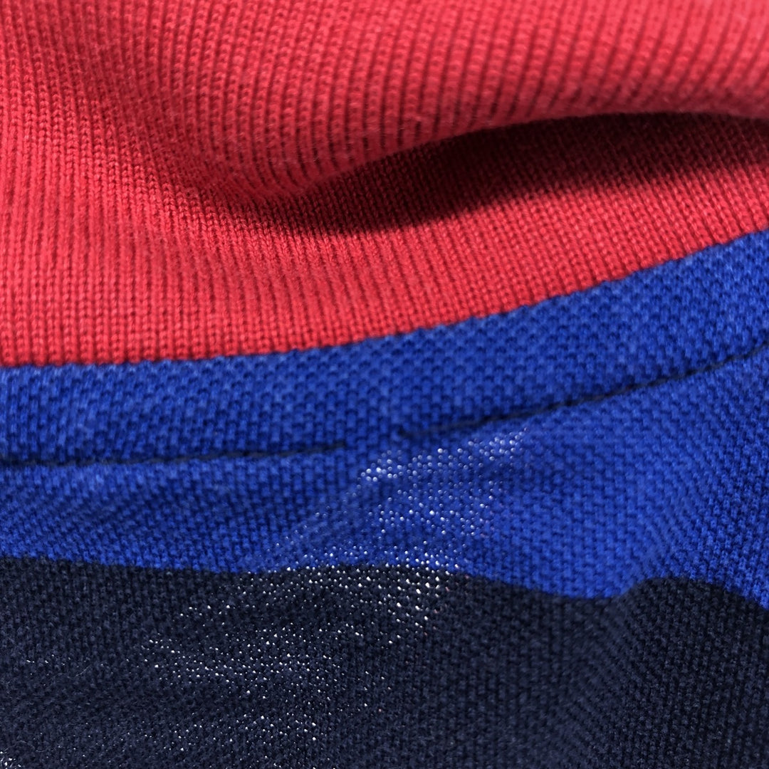 Ralph Lauren POLO GOLF Short Sleeve Striped Polo Shirt Men's XL Pima Cotton black type Vintage Second Hand